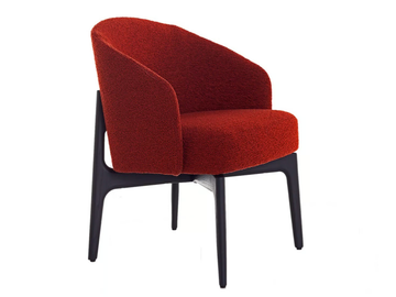 EGADI 04 - Upholstered fabric easy chair with armrests by Very Wood - view 2